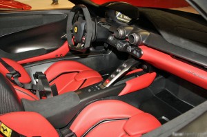 Ferrari LaFerrari 1:1 scale model of the interior - March 2012