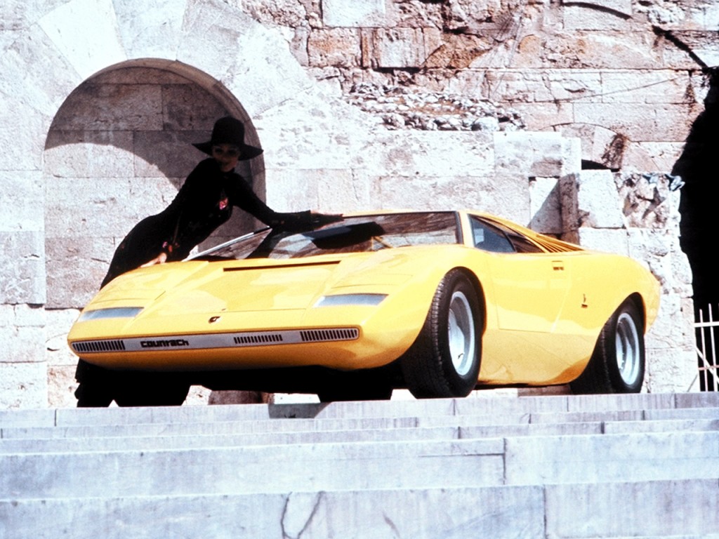 Концепт-кар Lamborghini Countach, 1971 год