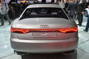 Audi Prologue 2014, вид сзади