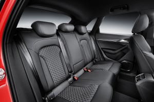 Новый Audi RS Q3, задние сиденья