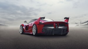 Ferrari FXX K 2014, вид сзади