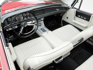 Chrysler 300J 1963 года, передняя панель