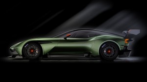 Aston Martin Vulcan, вид сбоку