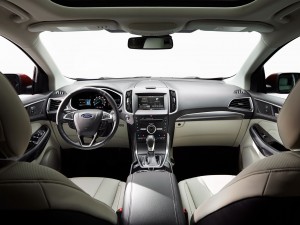 Ford Edge 2015, передняя панель