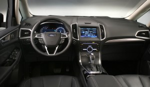 Новый Ford Galaxy, передняя панель