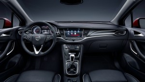 Opel Astra K, передняя панель