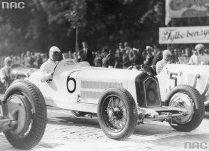 Рудольф Караччиола на старте Гран-при Львова 1932 года