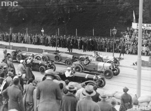 Старт последнего Гран-при Львова, 1933 год