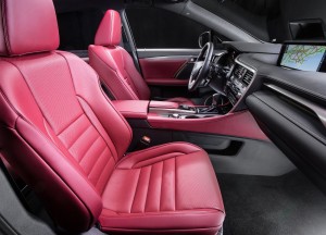 Lexus RX 2015, передние сиденья