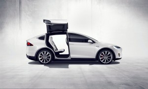Tesla Model X 2015, двери