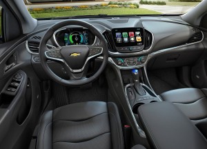 Новый Chevrolet Volt, передняя панель