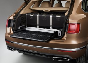 Новый Bentley Bentayga, багажник