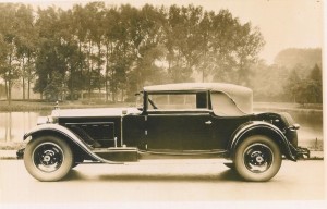 Packard Convertible Victoria Van den Plas 1928 года