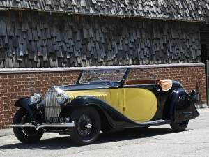 Кабриолет Bugatti Type 57 Stelvio 1934 года