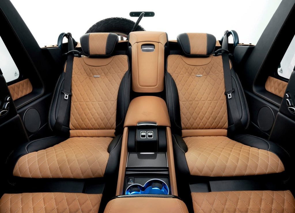 Mercedes-Maybach G650 Landaulet, задние сиденья