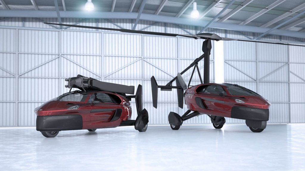 PAL-V Liberty - гибрид автомобиля и вертолета