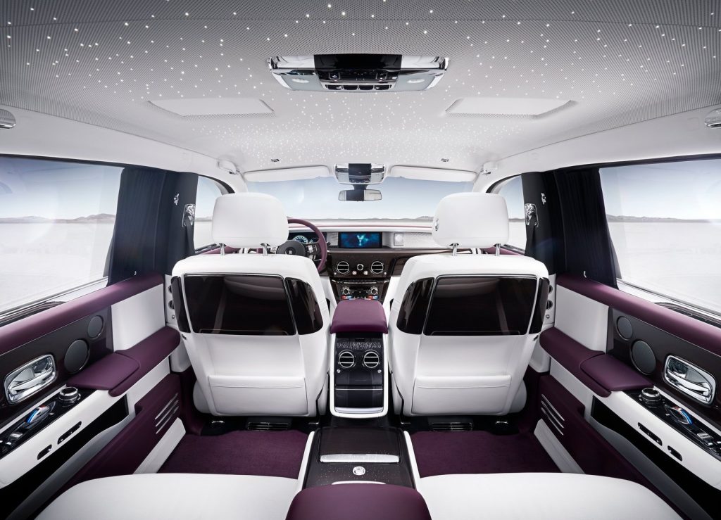 Новый Rolls-Royce Phantom, салон
