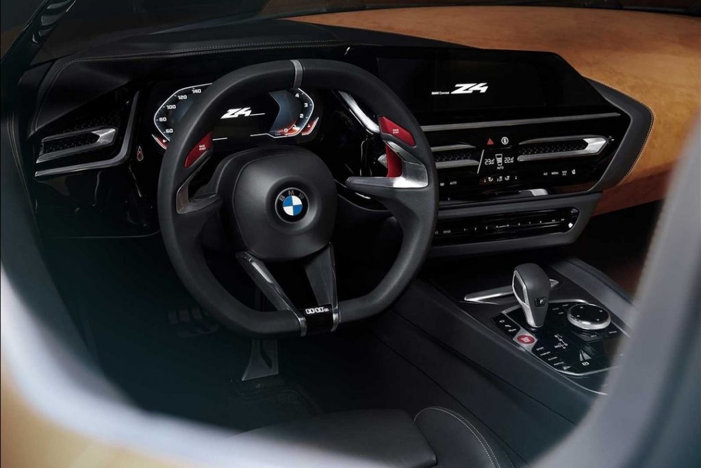Новый BMW Roadster, салон