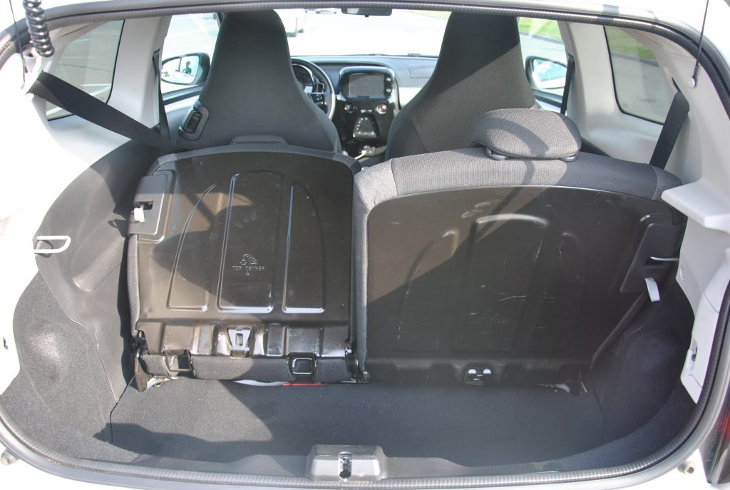 Новый Citroen C1, багажник