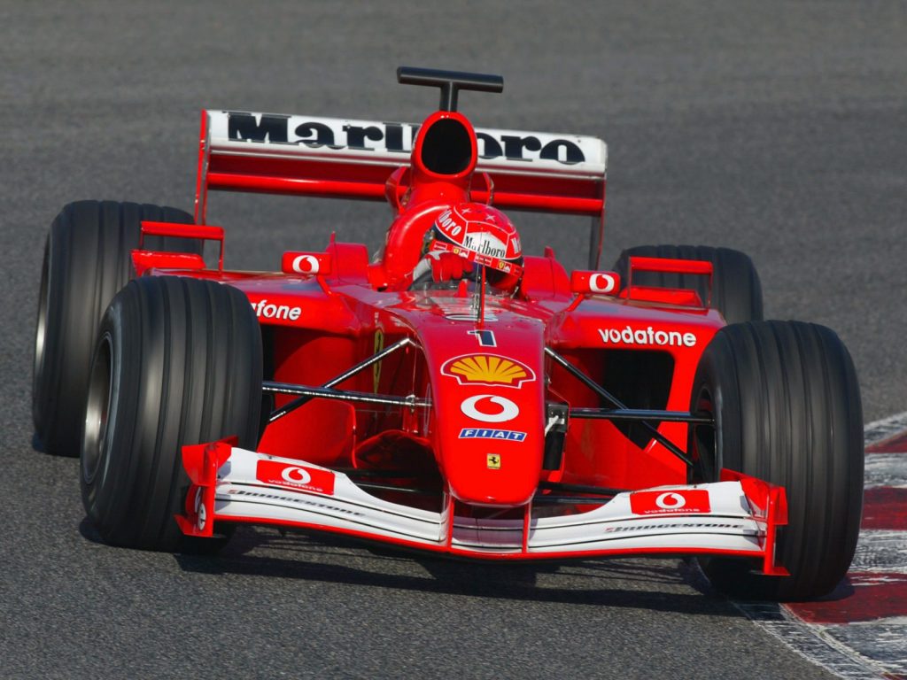 Михаэль Шумахер выиграл на Ferrari 5 чемпионских титулов