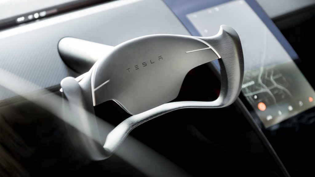 Новый Tesla Roadster, салон