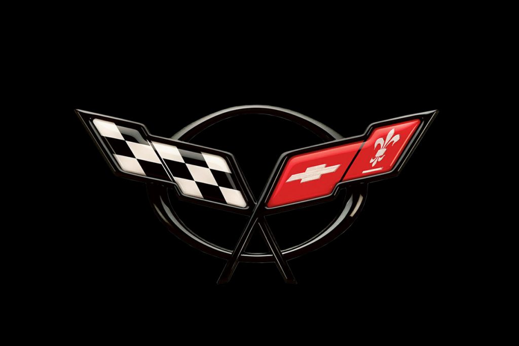 Логотип Chevrolet Corvette