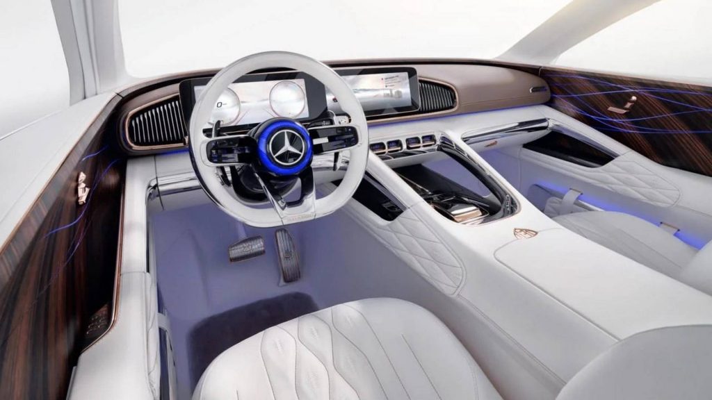 Mercedes-Maybach Ultimate Luxury, передняя панель