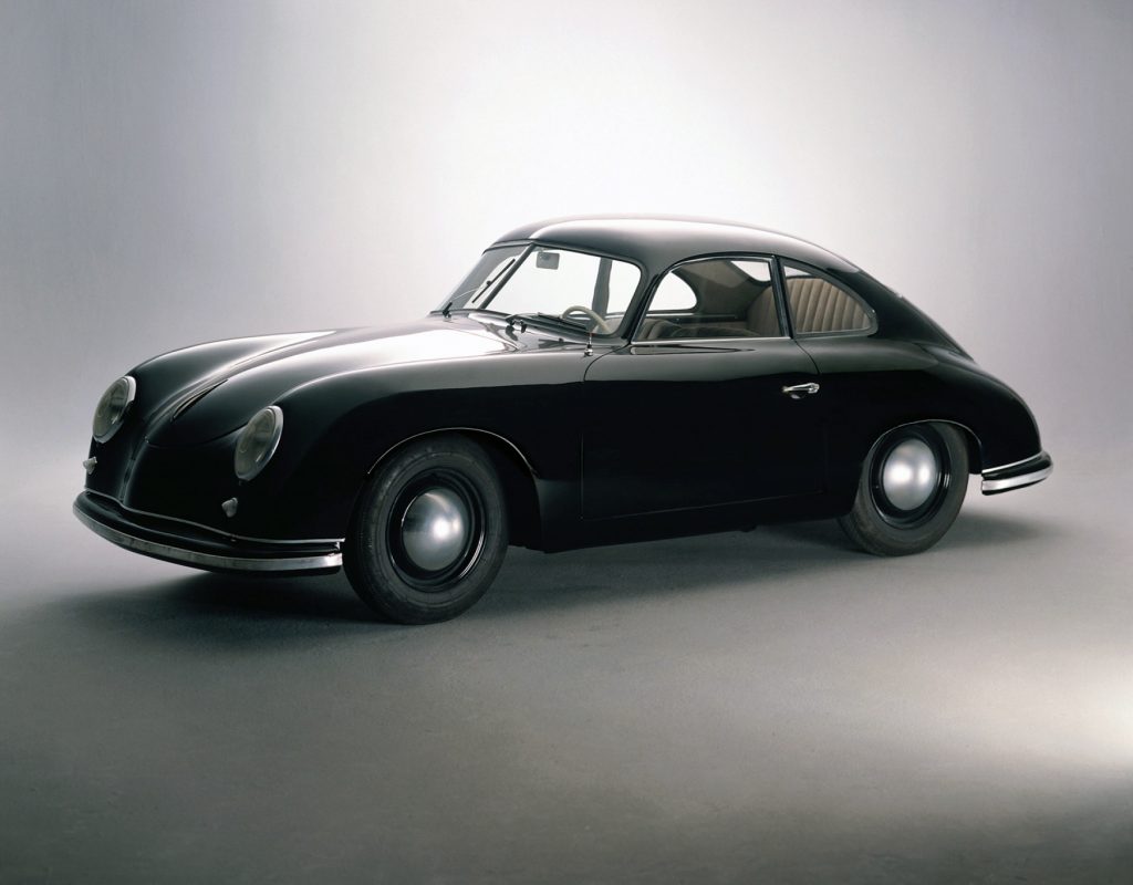 Porsche 356 1950 года стал заднемоторным