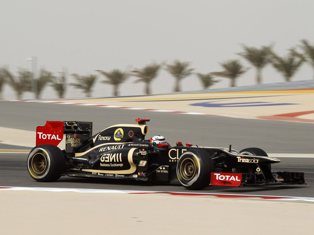 Болид Lotus-Renault 2012 года