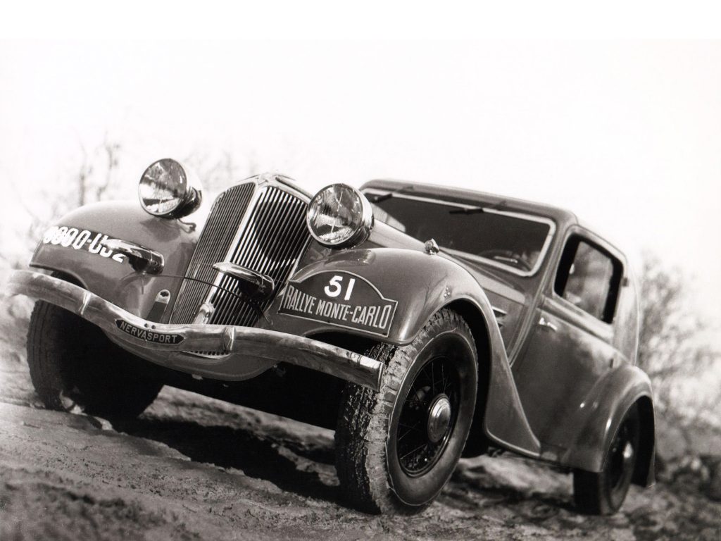 Renault Nervasort выиграл ралли Монте-Карло в 1935 году