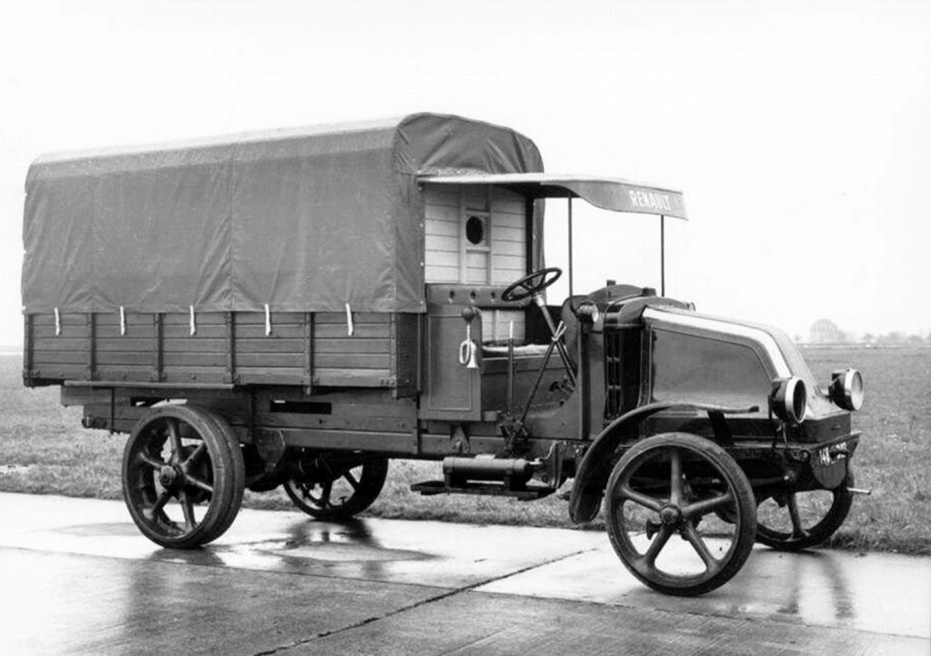 Полноприводной грузовик Renault, 1916 год