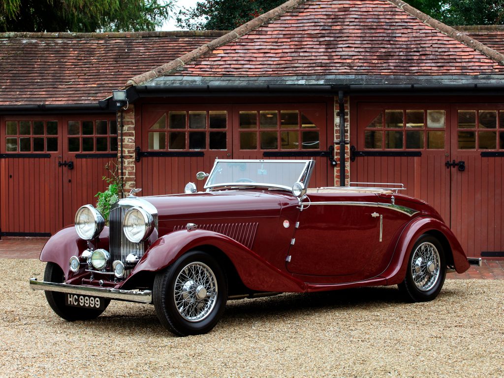 Bentley 3 ½ Litre 1934 года
