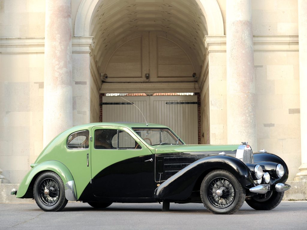 Bugatti Type 57C Coupe Aerodynamique - личный автомобиль Этторе Бугатти