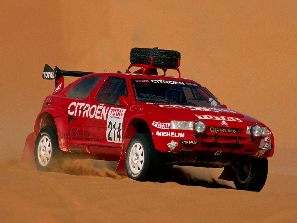 Citroen ZX Rally Raid четырежды побеждал в марафоне Париж-Дакар