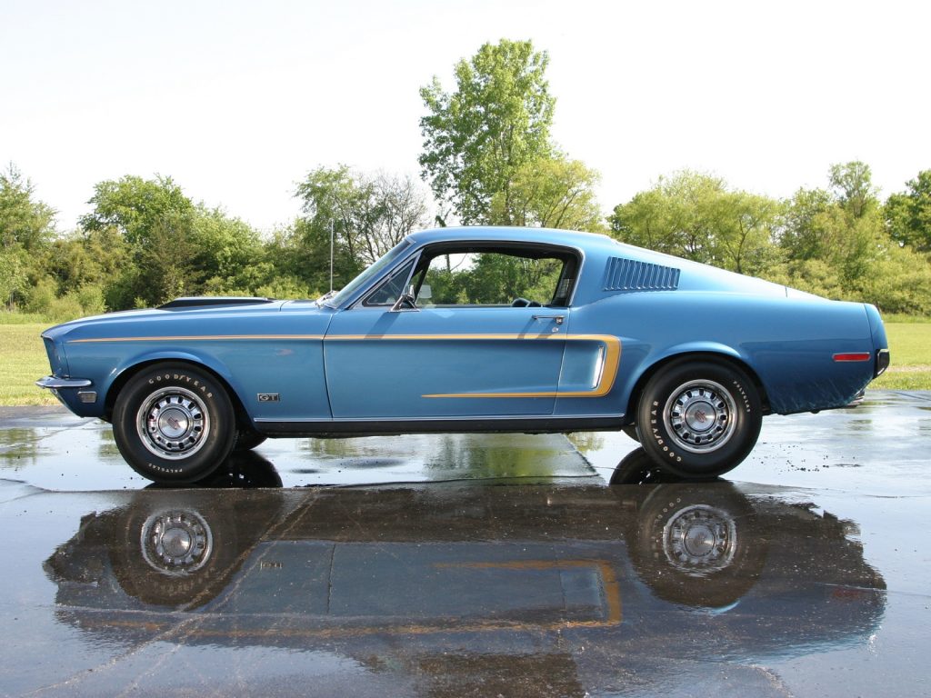 Ford Mustang 428 Cobra Jet 1968 года