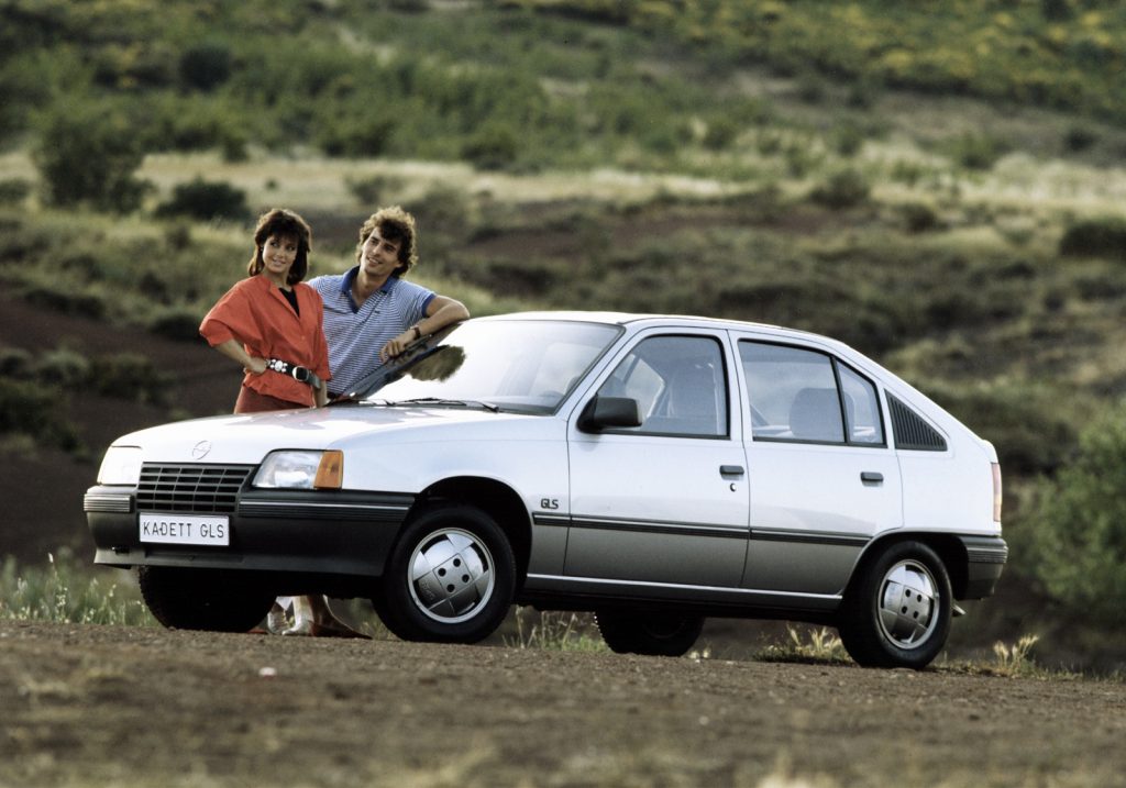 Opel Kadett 1984 года
