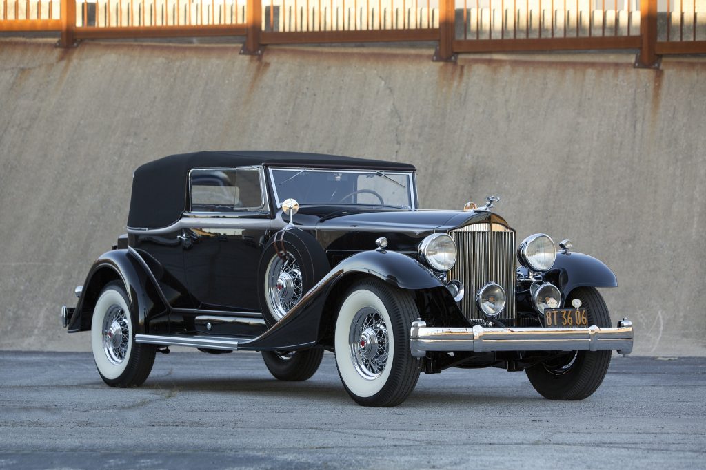 Packard Super Eight Coupe Victoria 1933 года