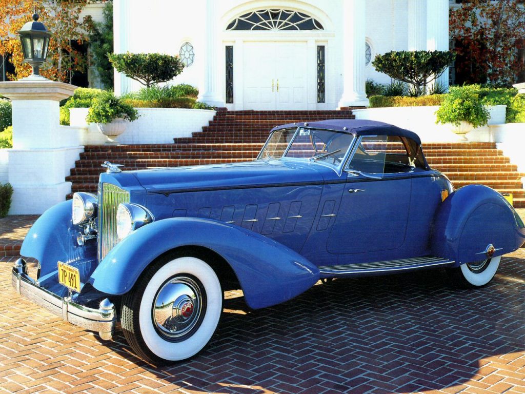 Packard Twelve Boattail Speedster принадлежал актеру Кларку Гейблу