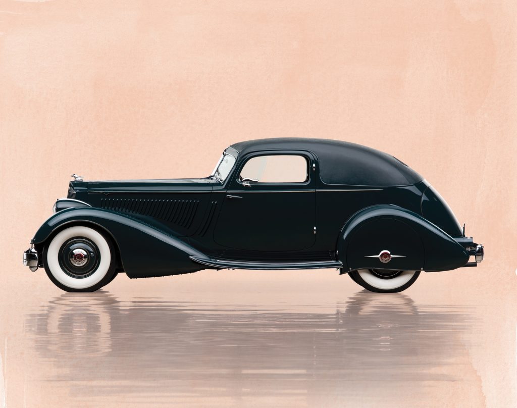 Аэродинамическое купе Packard Twelve 1934 года