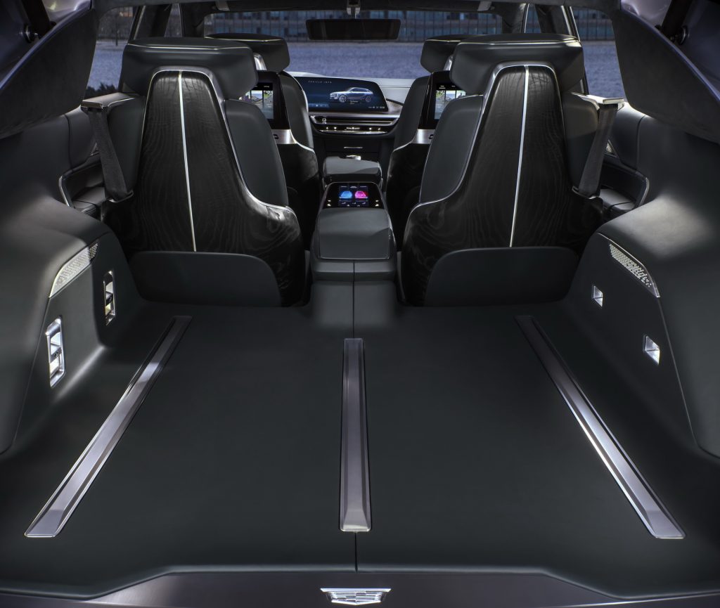 Новый Cadillac Lyriq, багажник