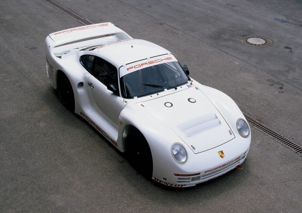 Porsche 961 – гоночная версия купе для Ле-Мана
