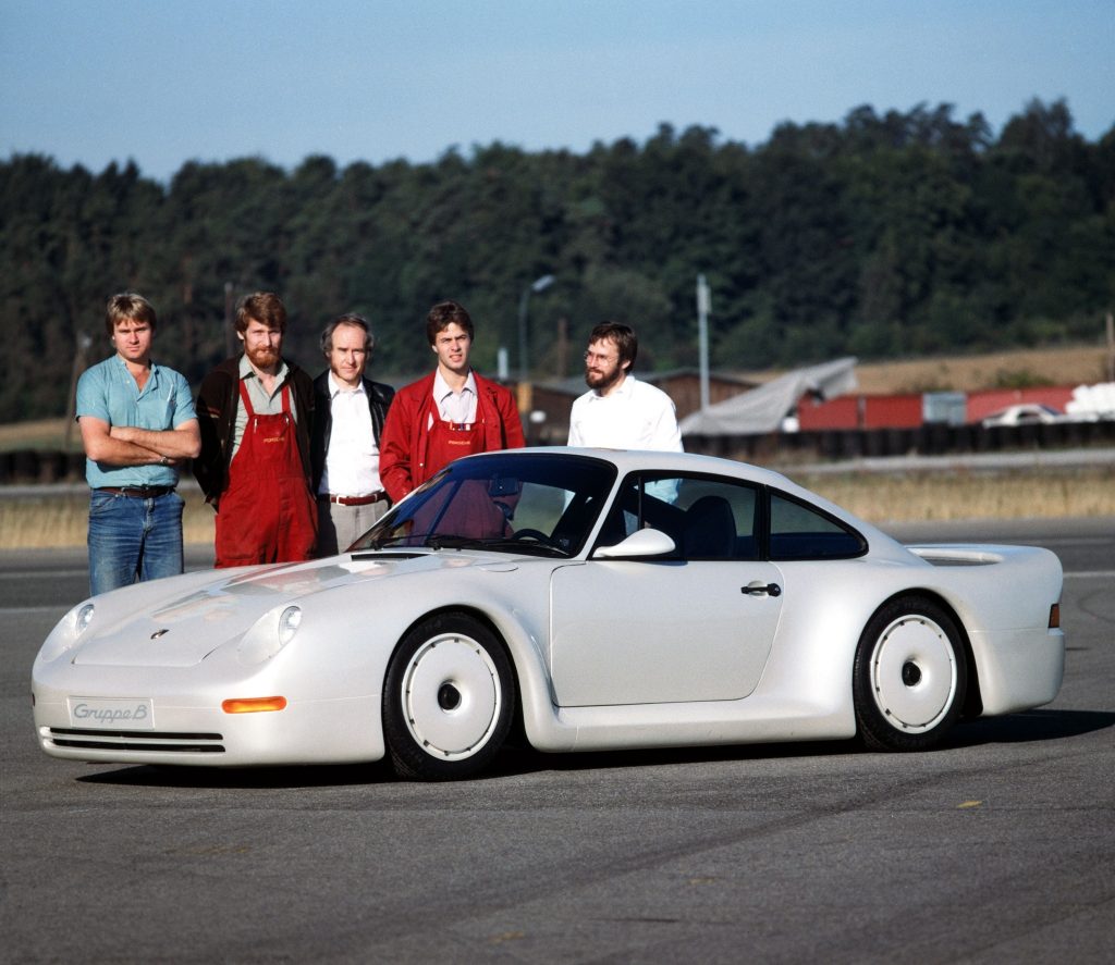 Концепт-кар Porsche 959 Group B Prototype, 1983 год