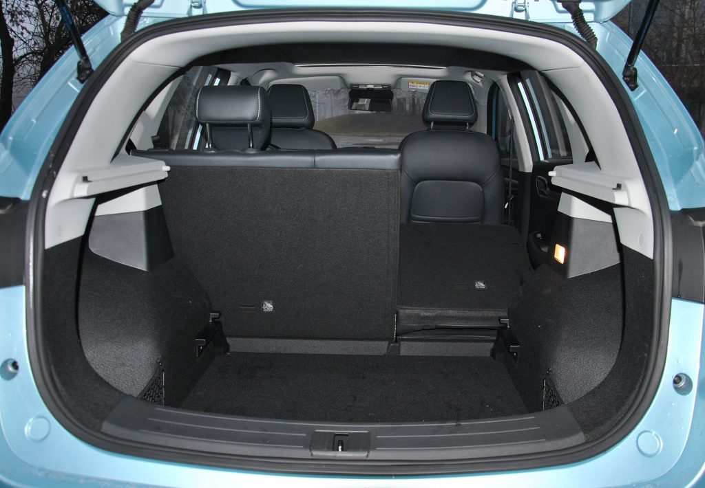 Новый MG ZS EV, багажник